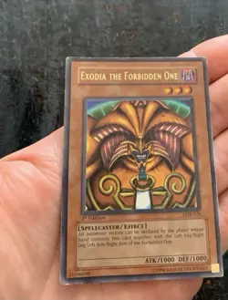 Exodia the Forbidden One LOB-124 The Legend of Blue Eyes White Dragon Unlimited - Image 5