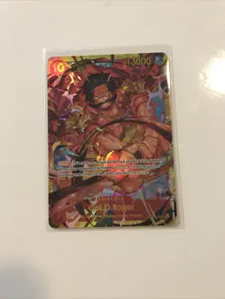 Gol. D. Roger Secret Rare OP09-118 English One Piece TCG - Image 1