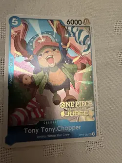 One Piece Card Game Tony Tony Chopper Foil Winner Judge Promo English (2 Cards) - Image 3