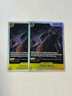 2x Gecko Moria OP14-104 SR Playset THE AZURE SEA'S SEVEN ENGLISH OP14 - Image 1