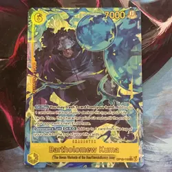 Bartholomew Kuma (Alternate Art) OP12-119 Legacy of the Master One Piece Foil NM - Image 1