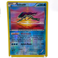 Pokemon TCG Suicune 30/122 Reverse Holo Rare Basic XY BREAKpoint Card NM - Image 1