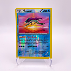 Pokemon TCG Suicune 30/122 Reverse Holo Rare Basic XY BREAKpoint Card NM - Image 4