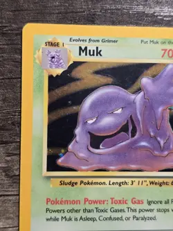 Muk 13/62 Holo Fossil - Pokemon Card - - Image 5