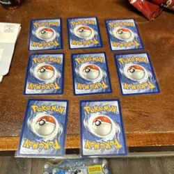 Pokemon TCG Pokemon GO Articuno Moltres Zapdos Melmetal Chansey Holo Lot 9 Cards - Image 2