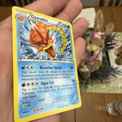 Pokemon Gyarados XY109 Regular Stage 1 HP130 2016 Card Pokemon Some Wear - Image 3
