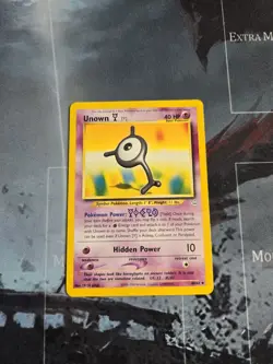 Unown [Y] 40/64 Neo Revelation Regular Pokemon Card Vintage LP - Image 2