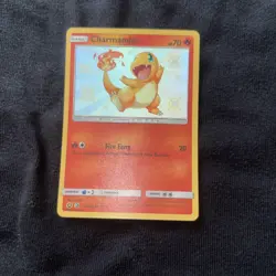 Pokemon TCG Charmander SV6/SV94 Hidden Fates Shiny Vault Holo Rare Card - Image 1