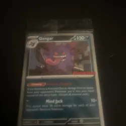 Gengar (Cosmos Holo) (Gamestop Exclusive) 050/088 Pokemon Card - Image 2