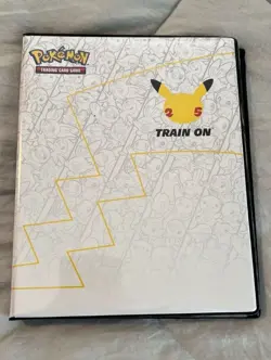 Pokemon TCG 25th Anniversary First Partner Collector's Binder for Jumbo Cards - Image 1