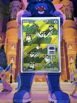 Pidgey AR 118/108 SV3 Ruler of the Black Flame Japanese Pokemon Card NM - Image 3