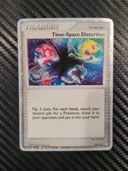 Time-Space Distortion 124/123 Mysterious Treasures RareHolo Pokemon Card NM/LP - Image 1
