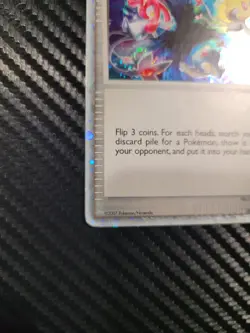 Time-Space Distortion 124/123 Mysterious Treasures RareHolo Pokemon Card NM/LP - Image 5