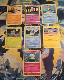 Pokemon Asako Ito Artist x7 Card Bundle - Image 1