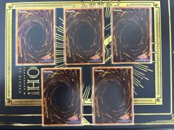 Yugioh TCG Japanese D-HERO Dogma Guy Double Guy Ultimate Rare 5 Cards Set EX/LP - Image 2