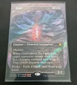 Grief (Borderless) (Textured Foil) Special Guests Foil - Image 1