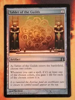 FOIL Magic: The Gathering Tablet of the Guilds - Image 1