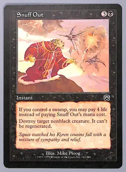 Snuff Out - 162 - Mercadian Masques (MMQ) MTG - Image 1
