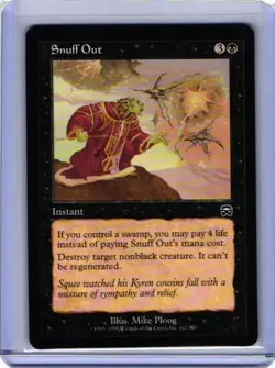 MTG | Snuff Out, Mercadian Masques, Regular Common - Image 1