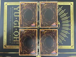 Yugioh TCG Japanese Red-Eyes Darkness Dragon Ultimate Rare 4 Cards Set Lot EX/LP - Image 2