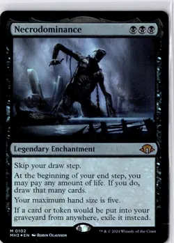 Necrodominance Modern Horizons 3 Foil NM M 0102 - Image 1
