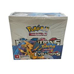 Pokemon TCG XY Evolutions Booster Box with Tear on Left Side - Image 1