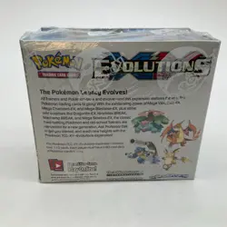 Pokemon TCG XY Evolutions Booster Box with Tear on Left Side - Image 3