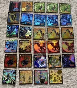Morinaga Yugioh Yu-Gi-Oh! Stickers Bulk Lot Collection Mixed Condition - Image 2