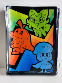 Paldea Evolved ETB Individual Pokemon Card Sleeves Sealed Pack - Image 1
