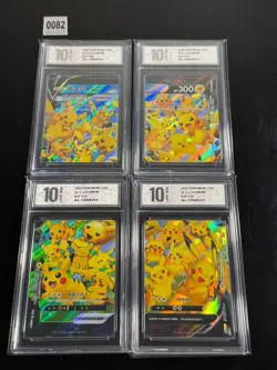 Pikachu V-union Promo 109/S-P - 112/S-P Combination Set - Pokemon -Pyxis 10 - Image 1