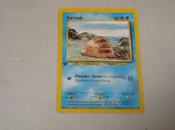 2000 Pokemon Neo Genesis 1st Edition #79 Swinub - Image 1