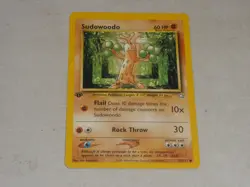 2000 Pokemon Neo Genesis 1st Edition #77 Sudowoodo - Image 1