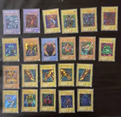 Yugioh TCG Duelist Legend Reprint Lot 22 Cards Exodia Blue-Eyes Ultimate Dragon - Image 1