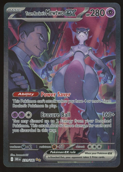 2025 Pokemon DRI EN Special Illustration Rare #231 Team Rocket's Mewtow ex - Image 1