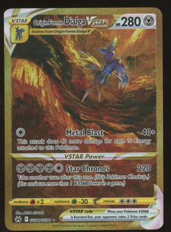 2023 Pokemon SWSH Crown Zenith Secret #GG68 Origin Forme Dialga VSTAR - Image 1