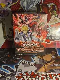 The Crimson King Structure Deck Yugioh YU-GI-OH! TCG Jack Atlas - Image 1