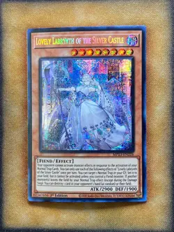 Yugioh Lovely Labyrnth of the Silver Castle MP23-EN226 Secret Rare 1st Ed NM - Image 1
