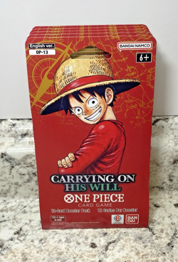 One Piece OP-13 CARRYING ON HIS WILL Sleeved Booster Packs Lot Of 5 English 5x - Image 3