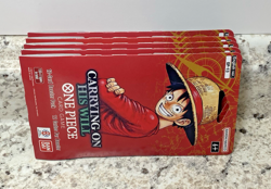 One Piece OP-13 CARRYING ON HIS WILL Sleeved Booster Packs Lot Of 5 English 5x - Image 5