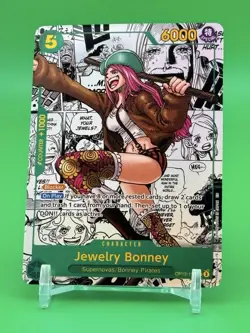Jewelry Bonney OP12-118 Manga Foil One Piece Legacy of the Master Centered - Image 1