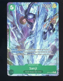 One Piece English OP13-027 Sanji Alternate Art Rare - Image 1