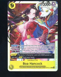 One Piece English OP14-112 Boa Hancock Alternate Art Super Rare - Image 1