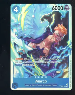 One Piece English PRB02-008 Marco Alternate Art Super Rare - Image 1