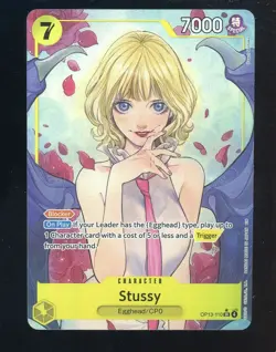 One Piece English OP13-110 Stussy Alternate Art Super Rare - Image 1