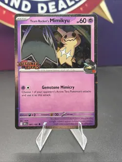 Team Rocket's Mimikyu (Prerelease) 087/182 Miscellaneous Cards & Products Holo - Image 1