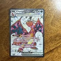 Pokemon TCG Charizard EX SVP056 Black Star Holo Promo Card - Image 1