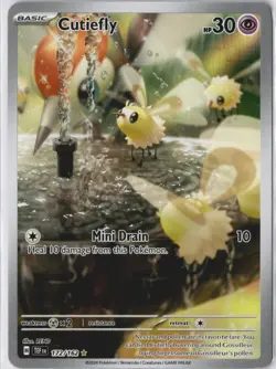 Pokemon Cutiefly 172/162 TEF Temporal Forces NM Pokemon Card - Image 1