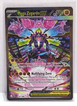 Pokemon Card Mega Zygarde EX 120/088 SAR - Perfect Order - Fresh Pull - Image 1