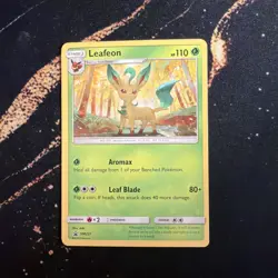 Leafeon - SM237 Sun & Moon Regular Black Star Promo Card - NM - POKEMON TCG - Image 1