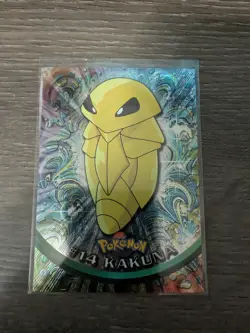 KAKUNA #14 Pokemon Card TCG FOIL Topps TV Animation - Image 1